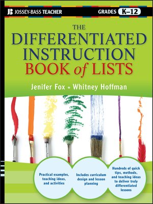 cover image of The Differentiated Instruction Book of Lists